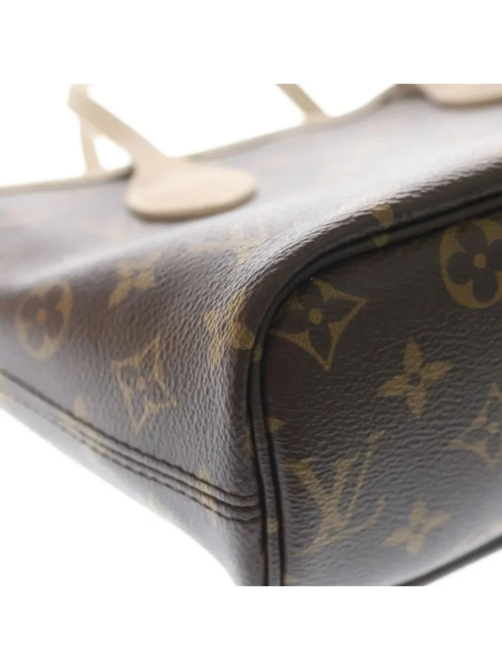 Louis Vuitton Monogram Inside Out BB Leather 2-Way Shoulder Bag Brown